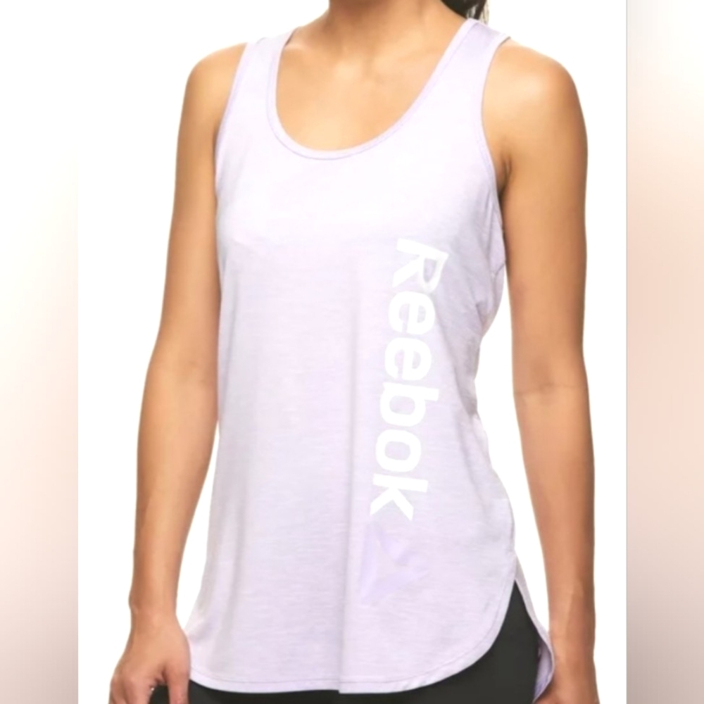 Women's Athletic Graphic Lightweight Workout Tank Top Large - Purple